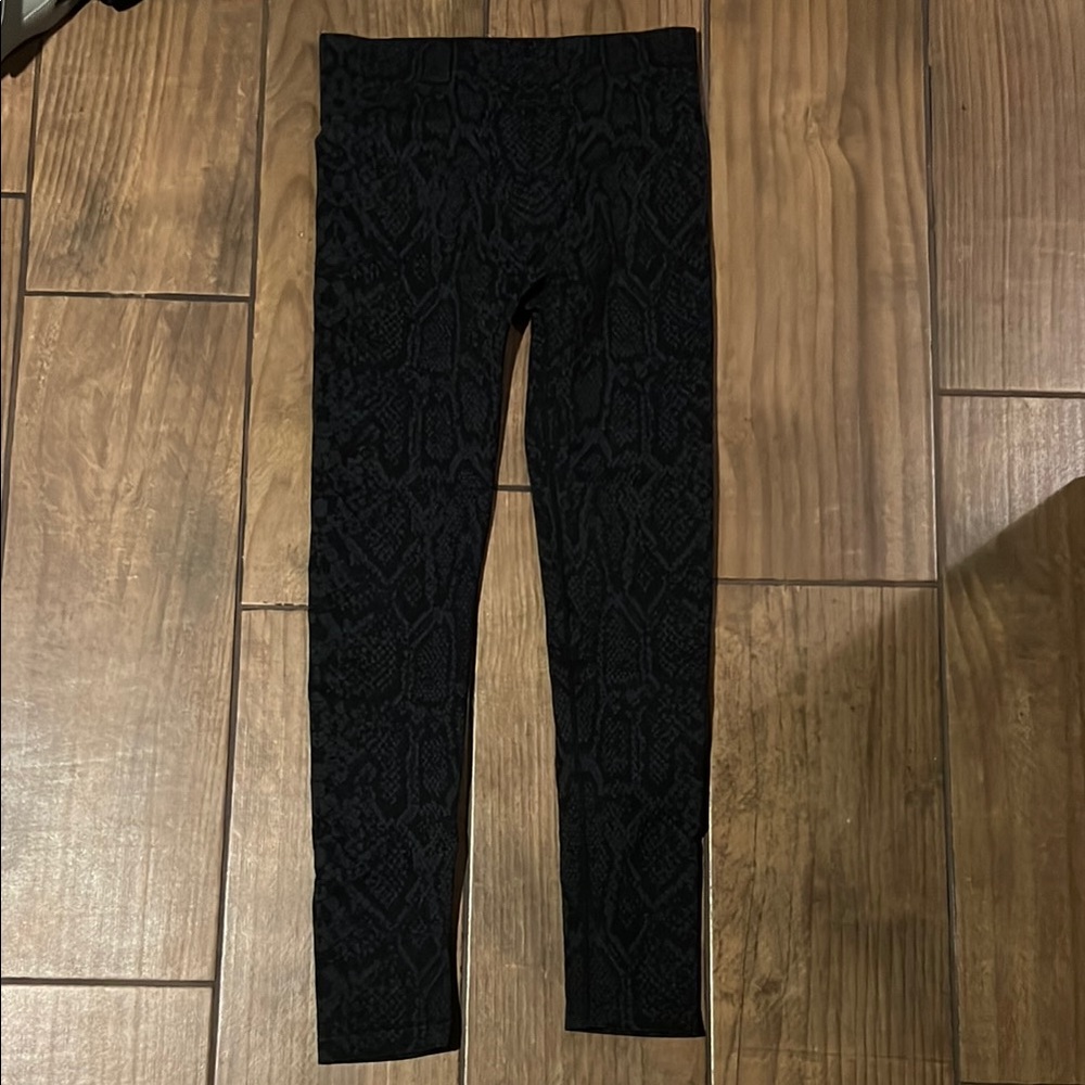 Primark Black Snake Skin print Leggings